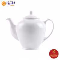 چینی زرین قوری هیئتی سفید سایز بزرگ