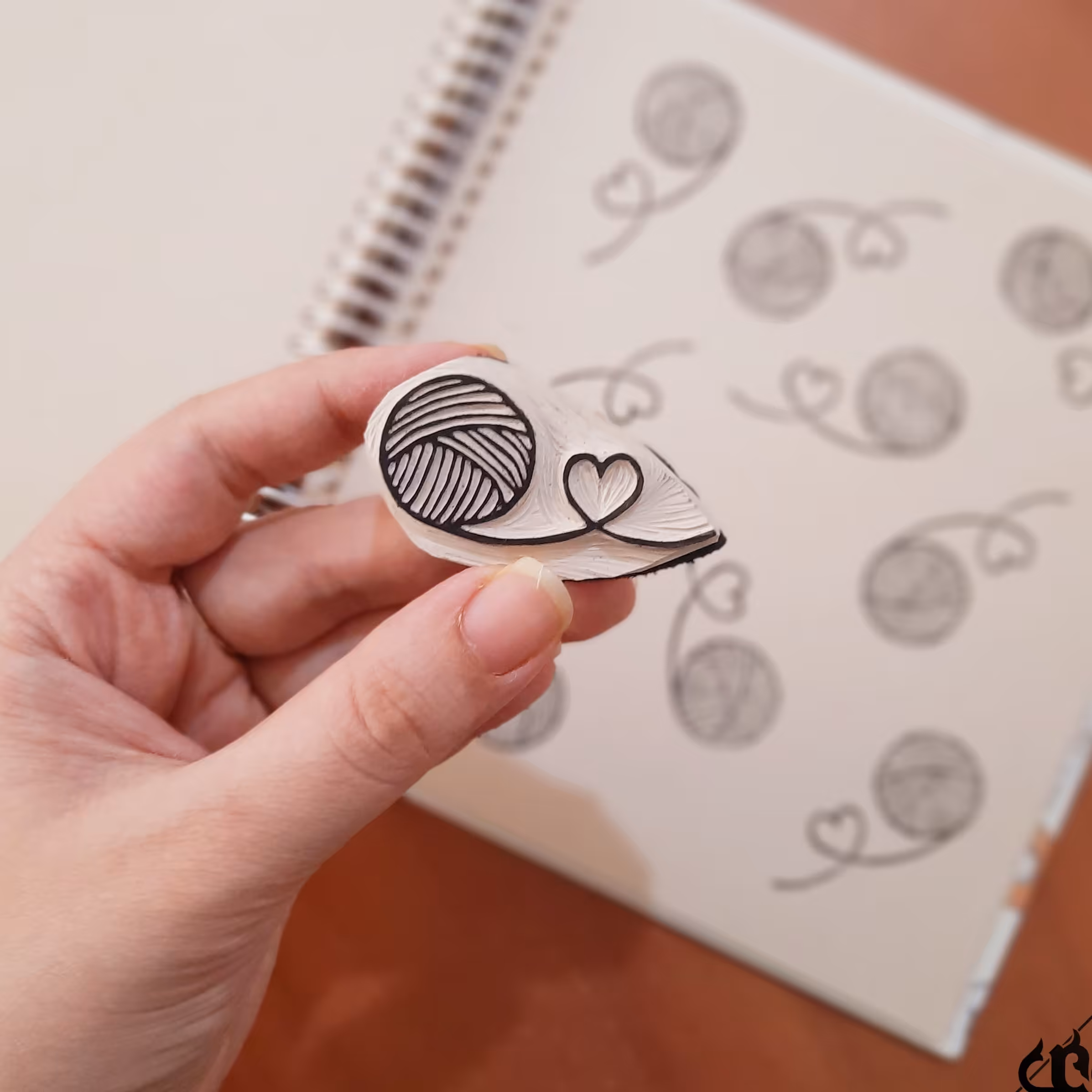 مهر کاموا قلبی