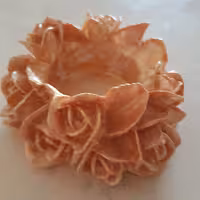 شمعدان رز طلایی