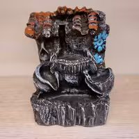 جاعودی آبشاری مدل صخره رنگ مشکی