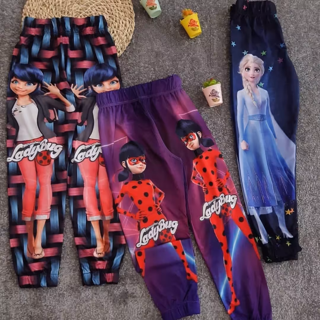 شلوار تک دخترانه فلامنت