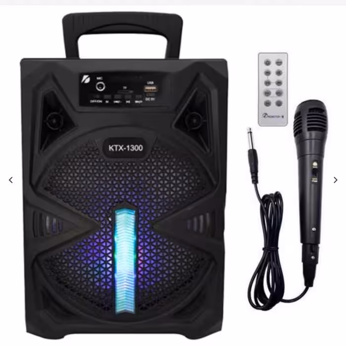 اسپیکر قابل حمل KTX1300 با ابعاد 8 اینچ کیفیت فوق العاده