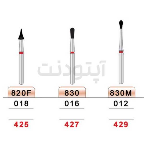 فرز الماسه دور قرمز تیزکاوان | 820-830
