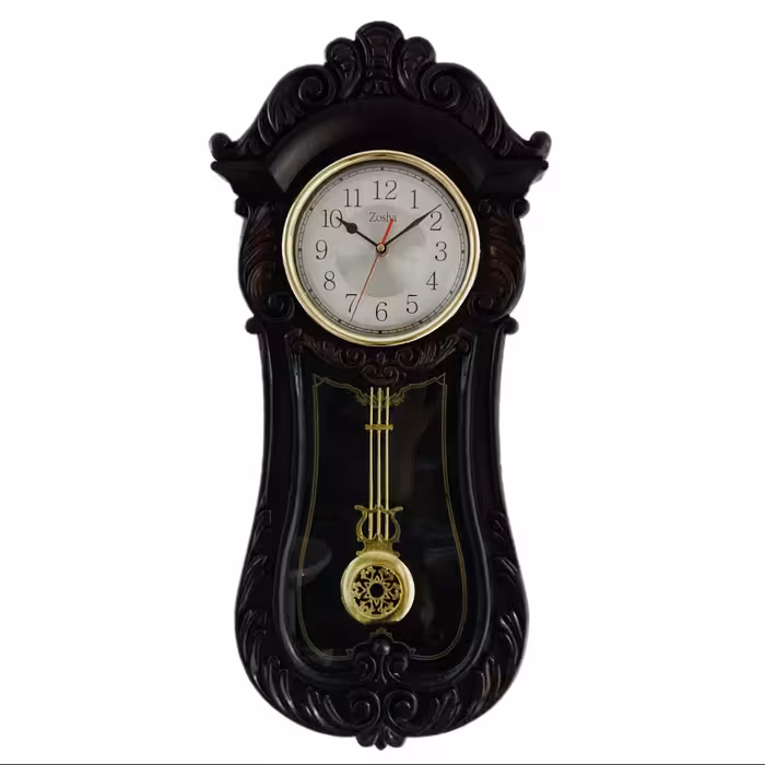 ساعت دیواری فایبرگلاس ZOSHA آونگ دار با موتور مجزا