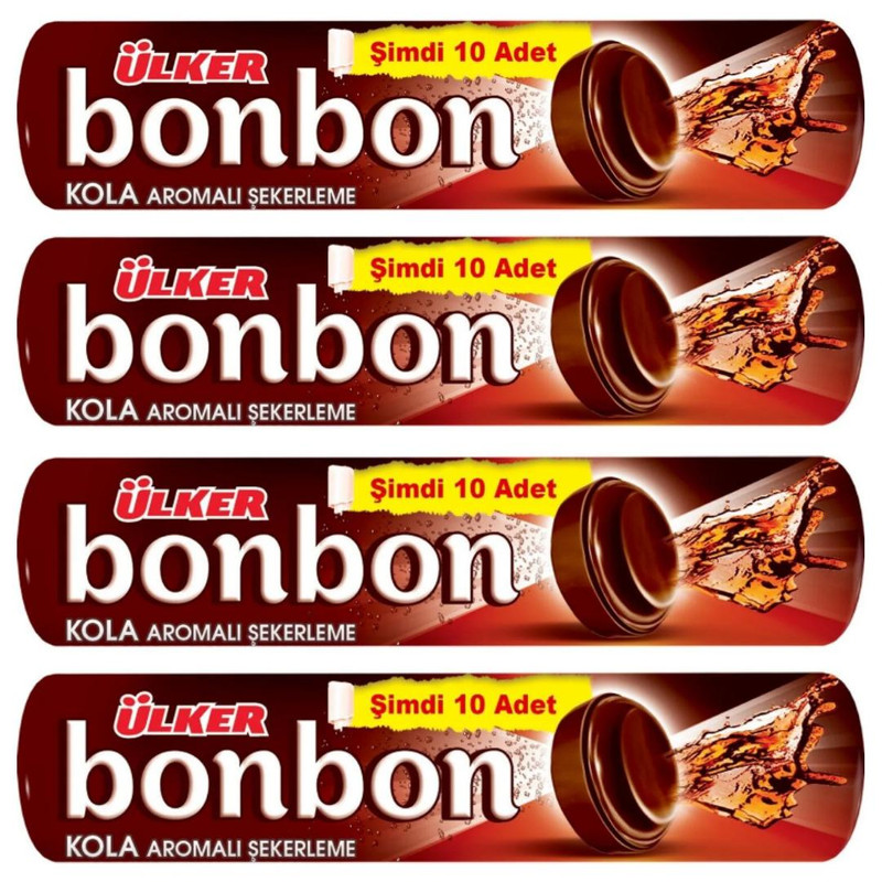 آبنبات بن بن با طعم کولا اولکر - 36 گرم بسته 4 عددی