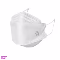 ماسک تنفسی حافظ مدل سه بعدی چهار لایه 3D-KF94WB بسته 25 عددی