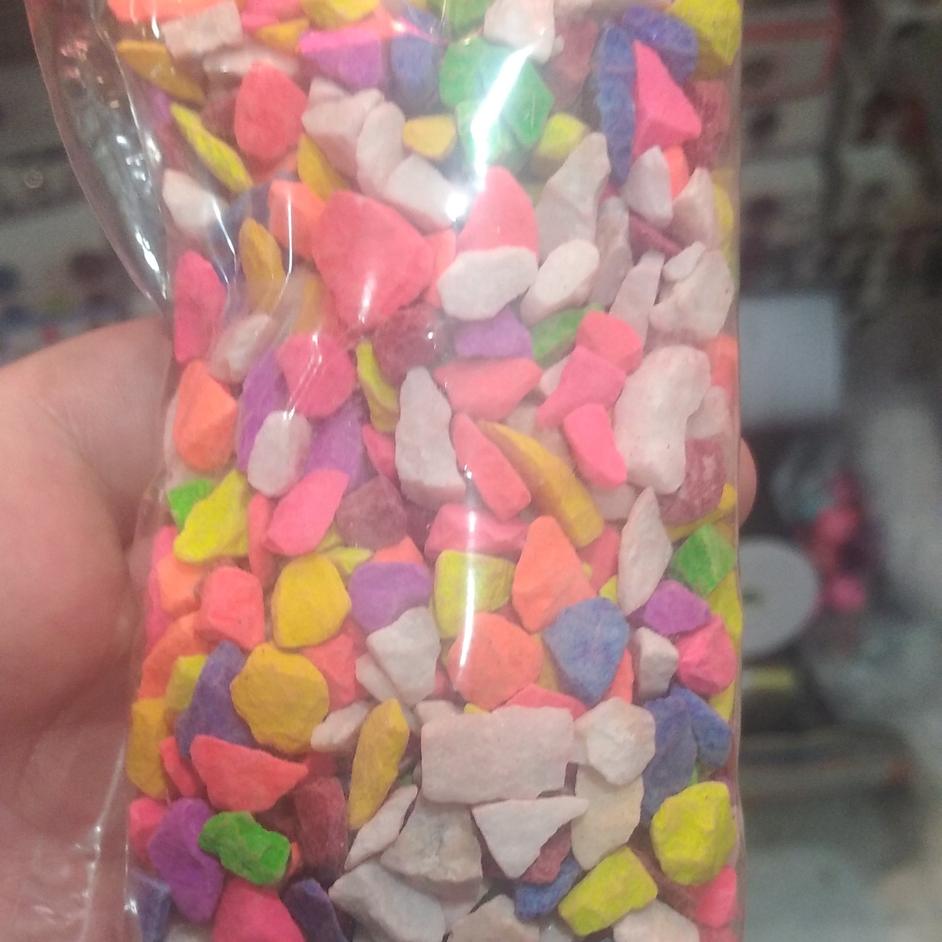 سنگ رنگی ریز 1 بسته