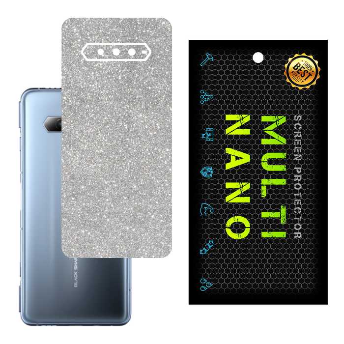 برچسب پوششی MultiNano مدل X-G1F-Silver برای پشت موبایل شیائومی Black Shark 4