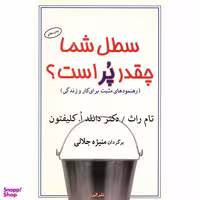 کتاب سطل شما چقدر پر است اثر تام راث و دانلد ا. کلیفتون نشر البرز