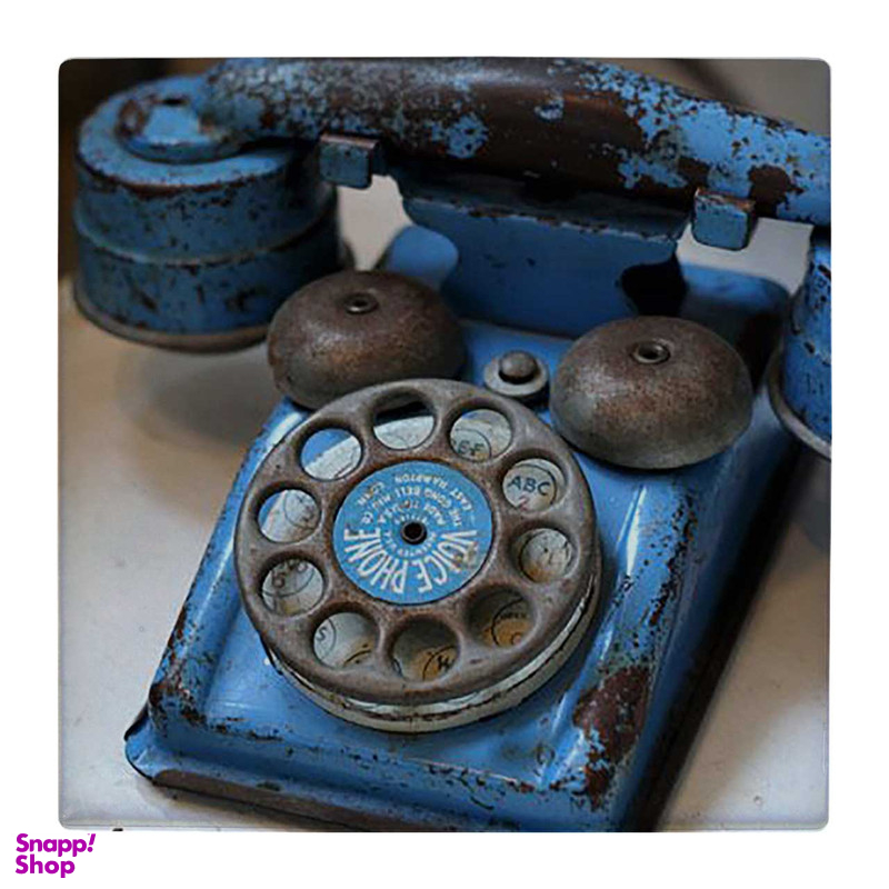 زیر لیوانی طرح تلفن قدیمی کد 4818902_3668
