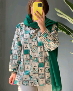 مانتو اسپرت زنانه لنین مدل 1806