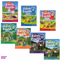 کتاب American Family and Friends Second Edition اثر Tamzin Thompson انتشارات oxford هفت جلدی