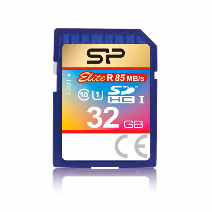 مموری SD سیلیکون پاور مدل Elite SDHC U1 ظرفیت 32GBSilicon Power 32GB sdhc UHS-1 Class10, Elite