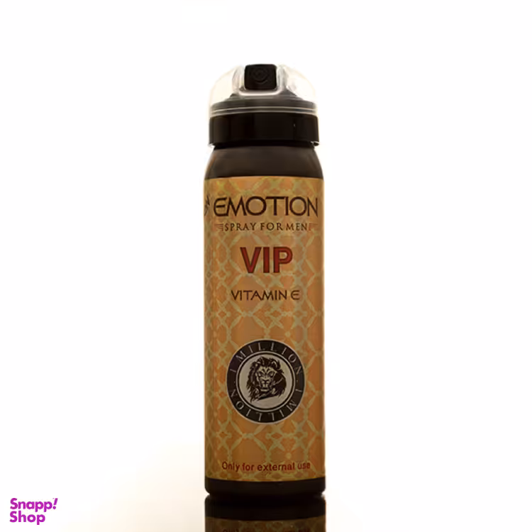 اسپری تاخیری ایموشن (Emotion) مدل VIP حجم 65 میلی لیتر