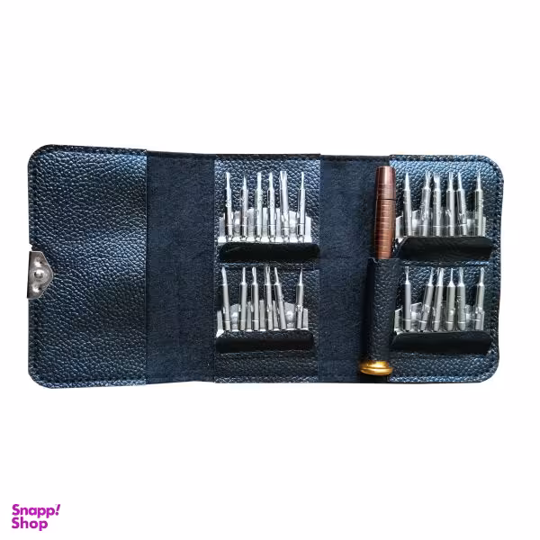 مجموعه 25 عددی پیچ گوشتی ساعتی مدل 8742