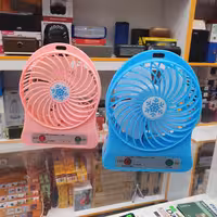 پنکه شارژی 3 سرعته پایه دار