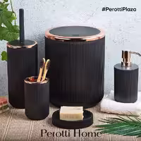 ست بهداشتی 5 پارچه پروتی رنگ مشکیprotti-13177