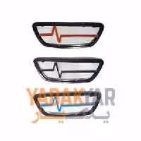 جلو پنجره اسپرت تیبا طرح ضربان قلب استیل