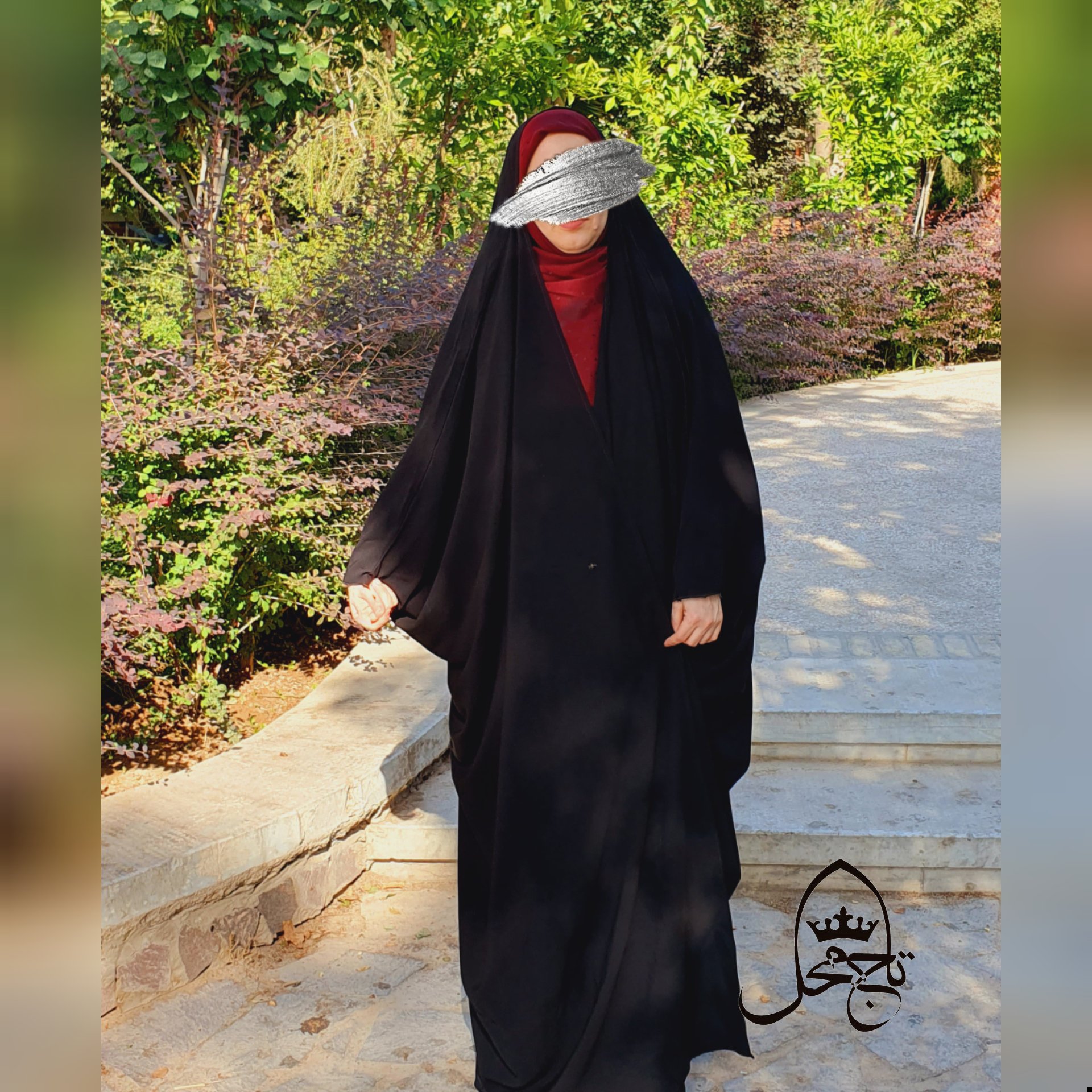 چادر عبای یا جده چادری گشاد و راحت برای افرادی که دوست دارن خیلی پوشیده باشه و حجاب کامل داشته باشن عالیه سایز مختلف