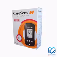 دستگاه قندخون کرسنس Caresens گارانتی مادام العمر   بهمراه 25 نوار تست