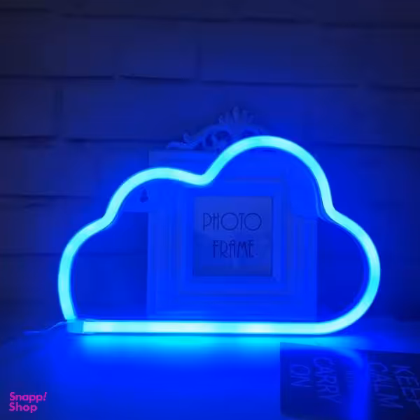 چراغ خواب مدل نئون فلکسی طرح ابر Cloud