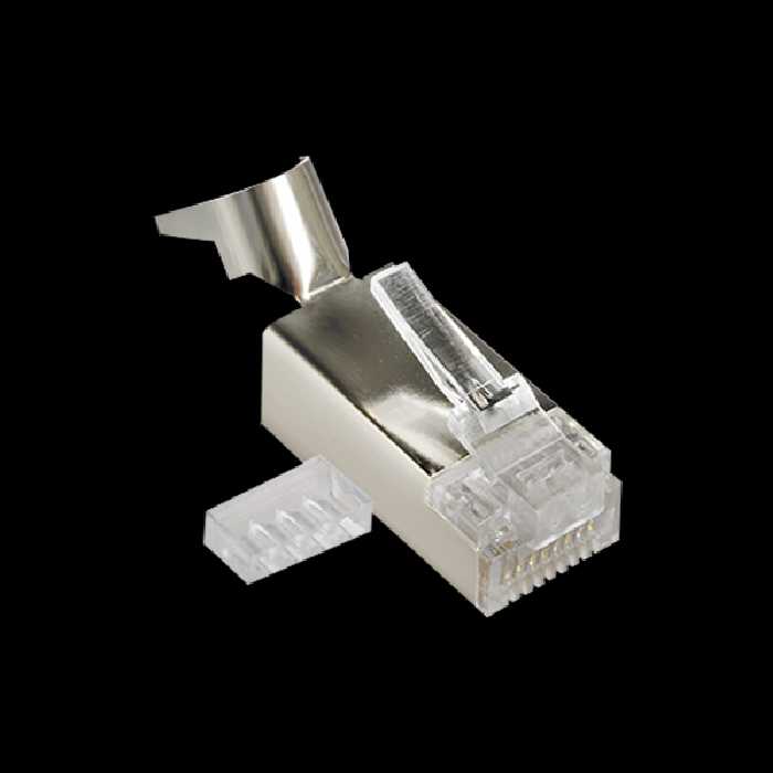 سوکت شبکه CAT6A STP کی نت پلاسKP-NC6AS20 (پک 20 عددی)