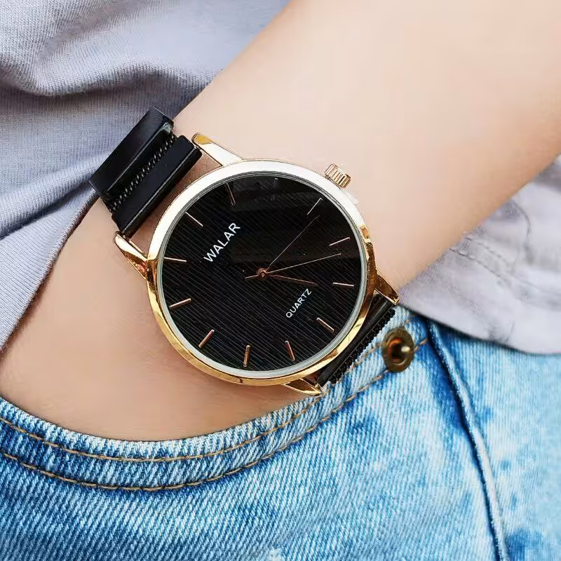 ساعت مچی مردانه حصیری مگنتی والار  رنگبندی WALAR