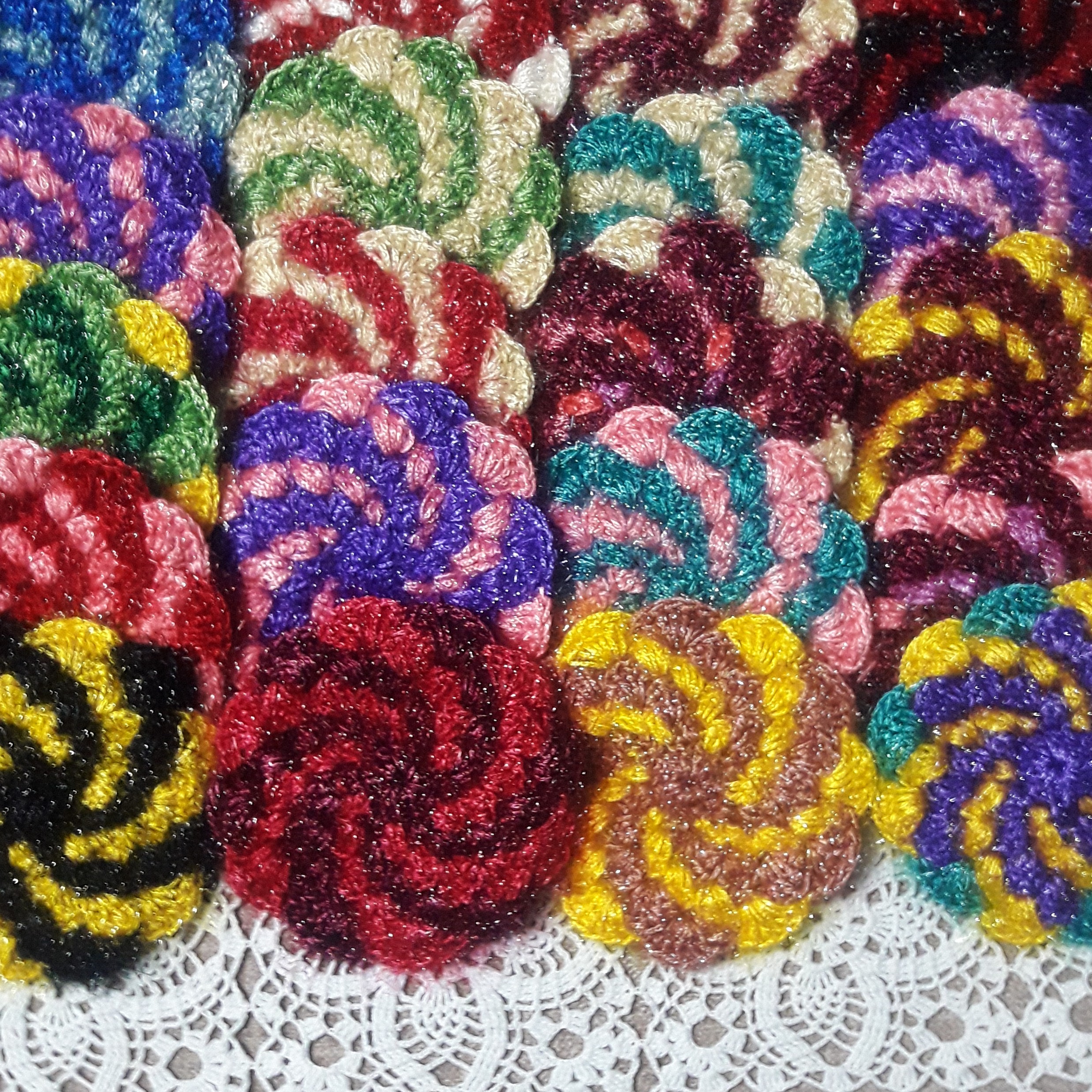 اسکاچ ظرفشویی بافته شده با کاموا سوزنی درجه یک