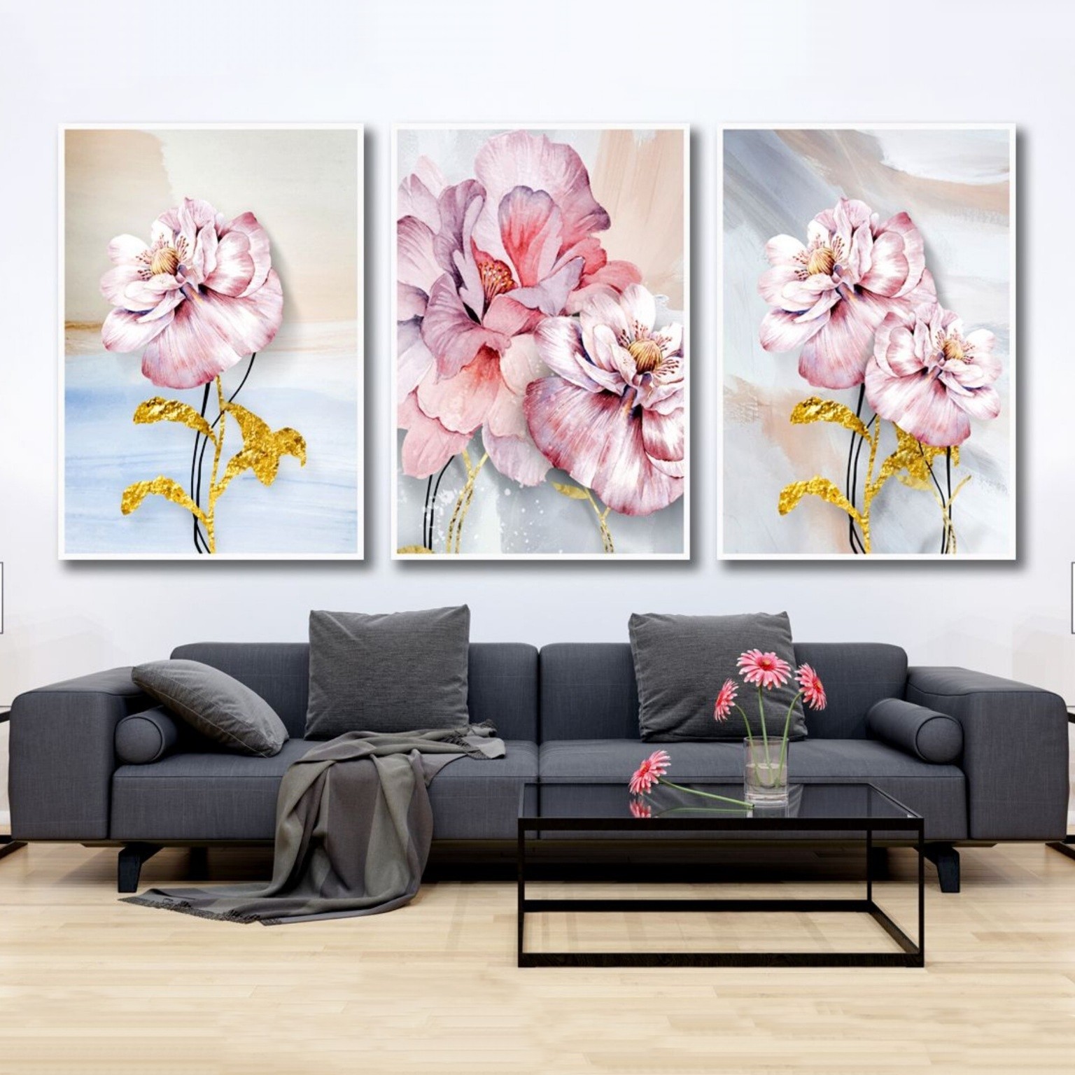 تابلو دکوراتیو 3تیکه کد 0145