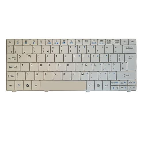 کیبرد لپ تاپ ایسر Aspire One 751 سفید