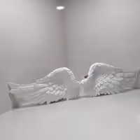 بیس خام بال فرشته سایز بزرگ مناسب استند اسم و و اکسسوری جنس پودرسنگ هنری 