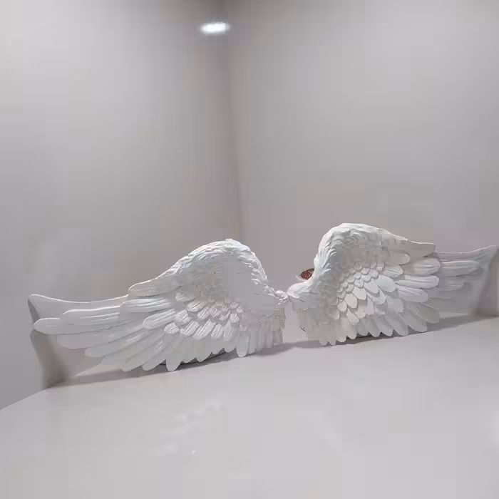 بیس خام بال فرشته سایز بزرگ مناسب استند اسم و و اکسسوری جنس پودرسنگ هنری 