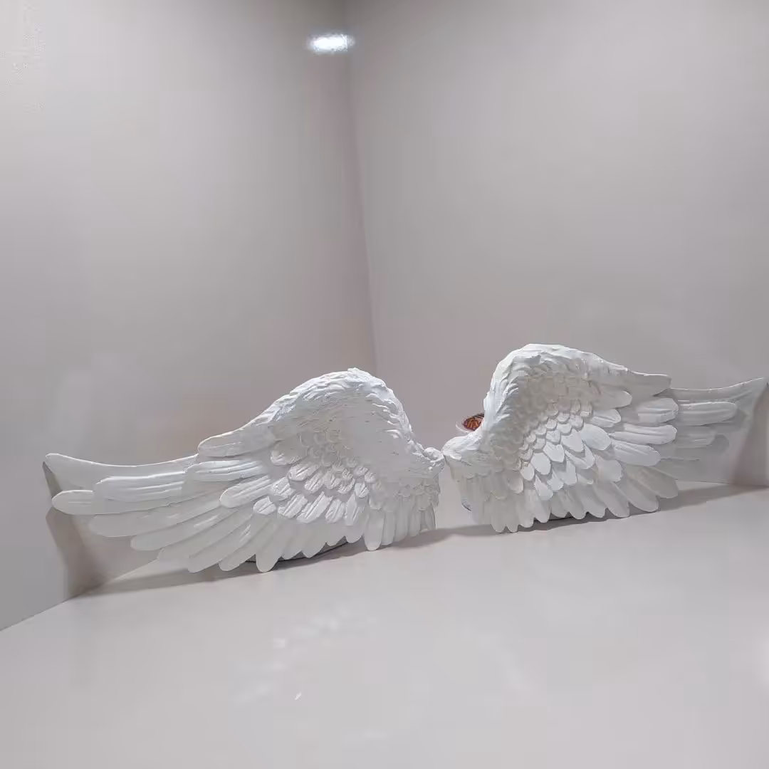 بیس خام بال فرشته سایز بزرگ مناسب استند اسم و و اکسسوری جنس پودرسنگ هنری 