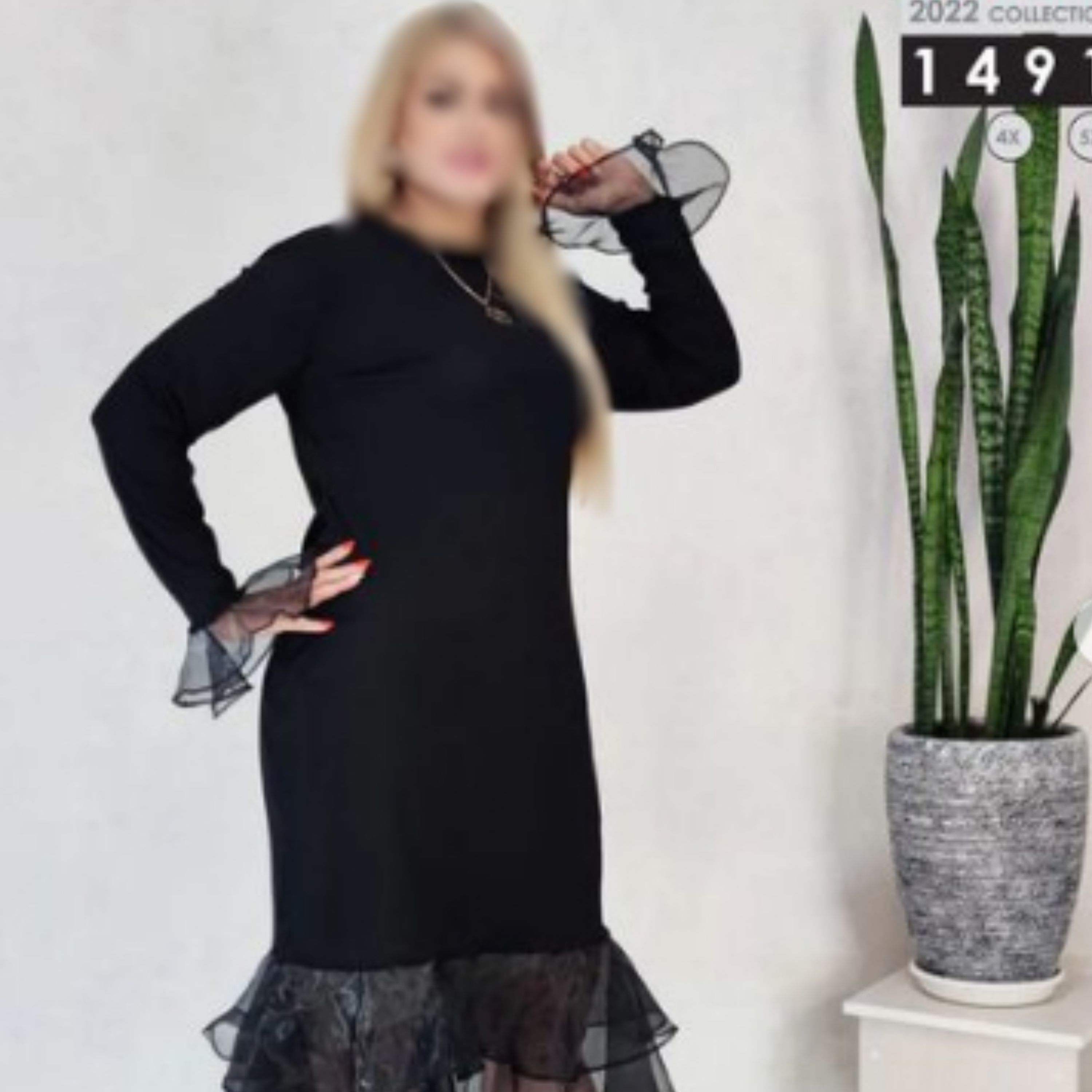 پیراهن مجلسی سایز بزرگ 50 تا 56