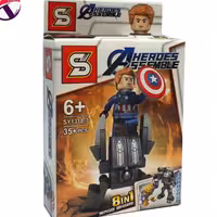 لگو قهرمانان کاپیتان آمریکا 1 در -894-8 SY 1318-7 تعداد قطعه 35