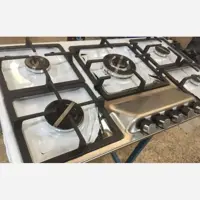 اجاق گاز  رومیزی 5 شعله صفحه استیل ترموکوپل دار اپکس 103 هارپاک