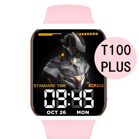 ساعت هوشمند مدل T100 plus با کیفیت AAA