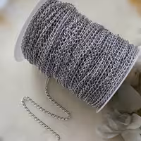 زنجیر سایز جنس آلومینیومی (فروش بصورت متری)