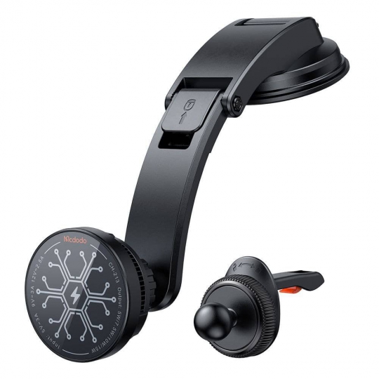 پایه نگهدارنده و شارژر بی سیم گوشی موبایل مک دودو مدل CH_2130