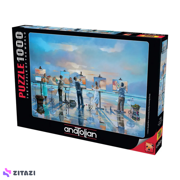 پازل 1000 تکه آناتولین مدل Painting Up A Storm کد 1132