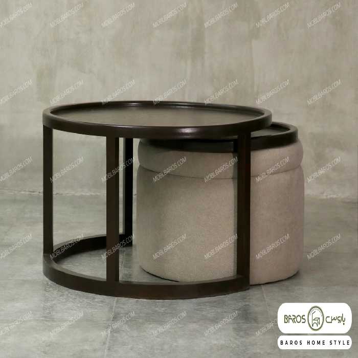 میز جلو مبلی و عسلی پوکو کد 4