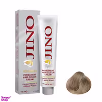 رنگ مو ژینو (Jino) شماره 8.13 رنگ بلوند زیتونی روشن حجم 100 میلی‌لیتر
