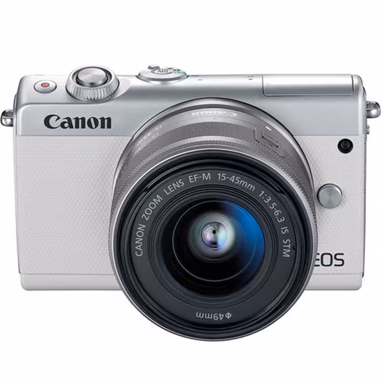 دوربین بدون آینه کانن Canon EOS M100 with 15-45mm STM white