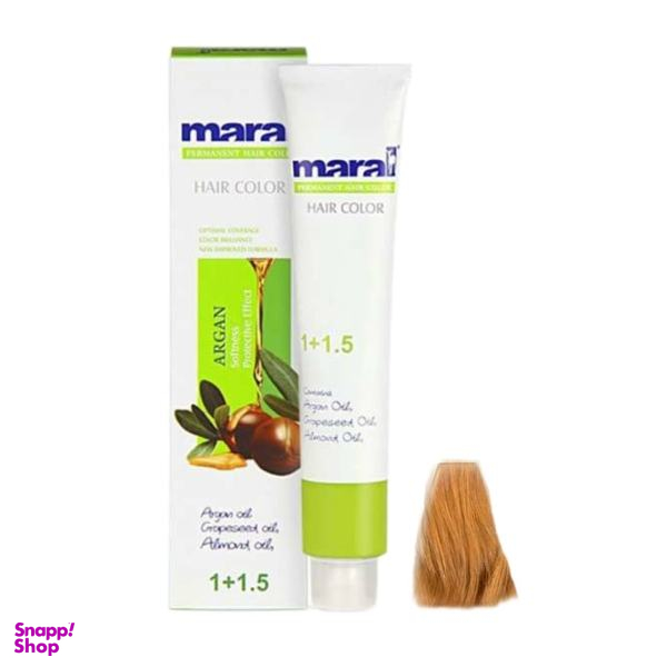 رنگ مو مارال (Maral) شماره 7.750 حجم 100 میلیلیتر رنگ طلایی مسی