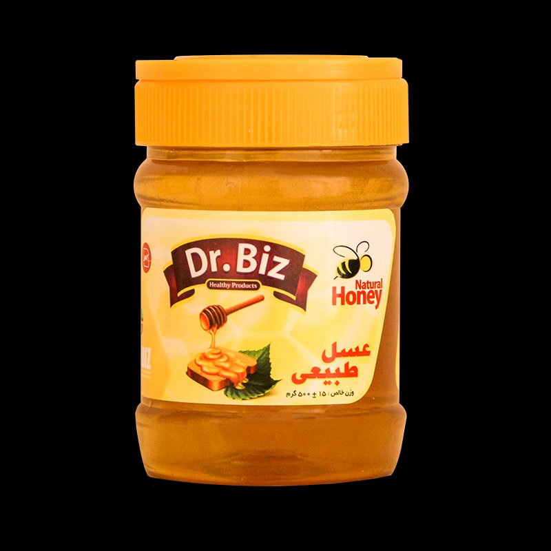 عسل استاندارد با ساکاروز زیر 5درصد (500 گرمی) خشکبار شفا