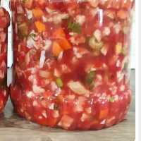 سالادترشی باآب گوجه