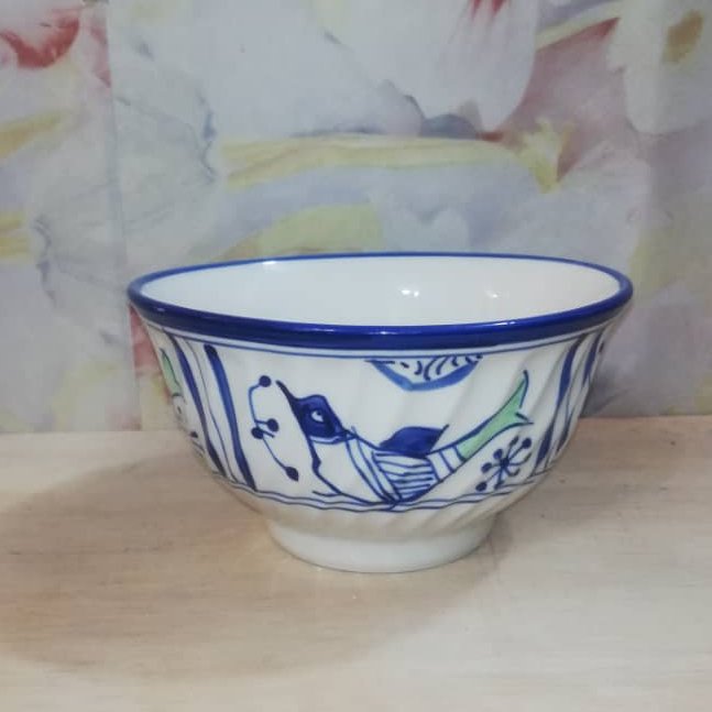 کاسه ابگوشت خوری سرامیکی طرح مرغ