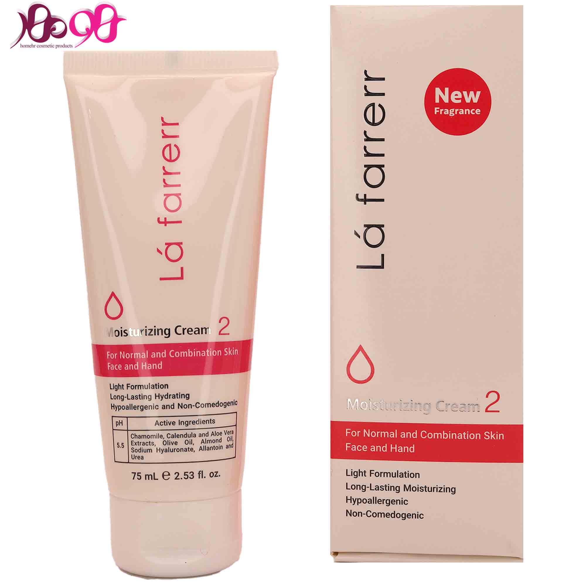 کرم آبرسان لافارر شماره 2 پوست نرمال و مختلط - Lafarrerr