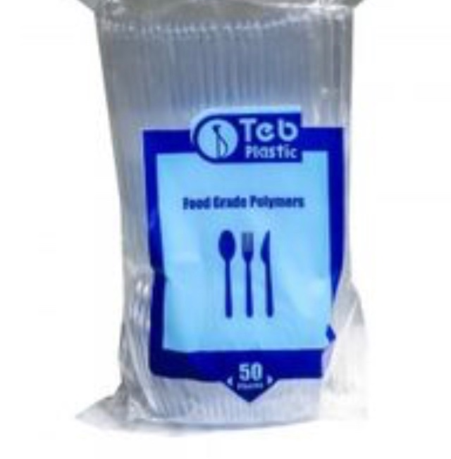 قاشق یکبار مصرف برند teb
پنجاه تایی جنس عالی