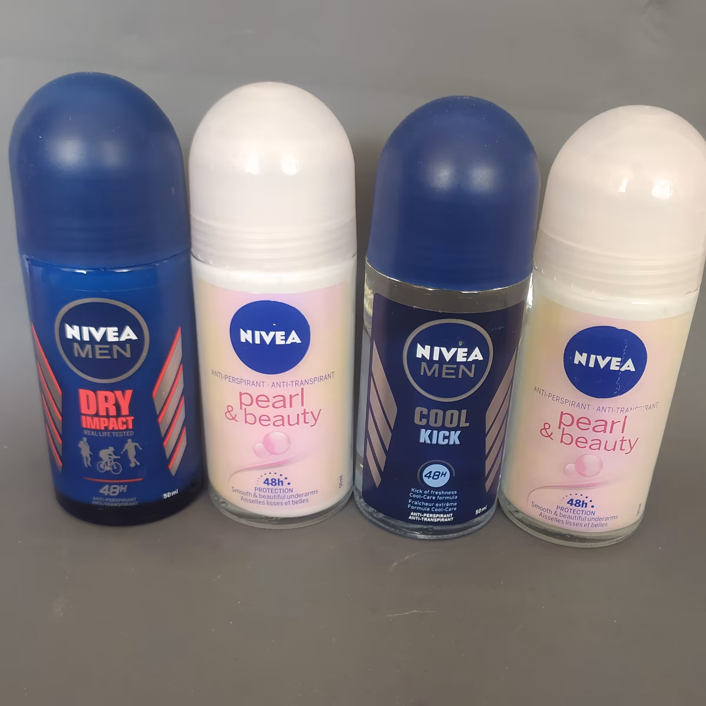 رول ضد تعریق نیوآ اورجینال و اصل مردانه و زنانه در رایحه های مختلف